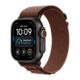 Apple Watch Ultra 4 49mm 5G - Titánium Fekete-Alpesi szíj-Burgundi) (M Gyártói garancia